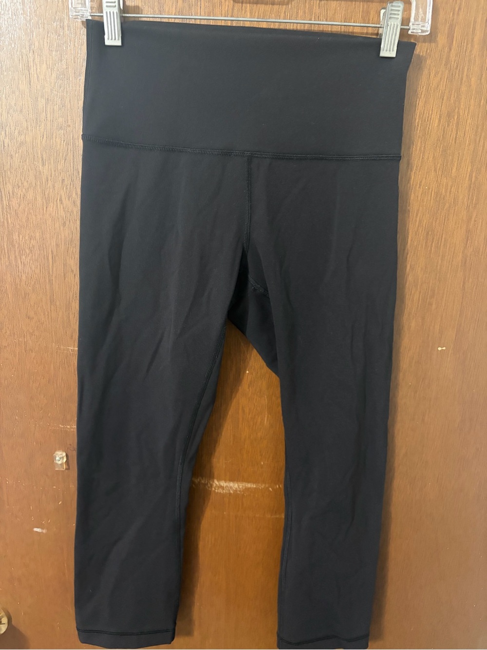 lululemon athletica Black High-Rise Capri Leggings